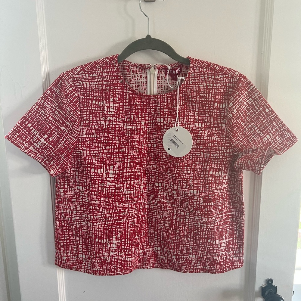 STAUD women’s top, size small, new with tags.